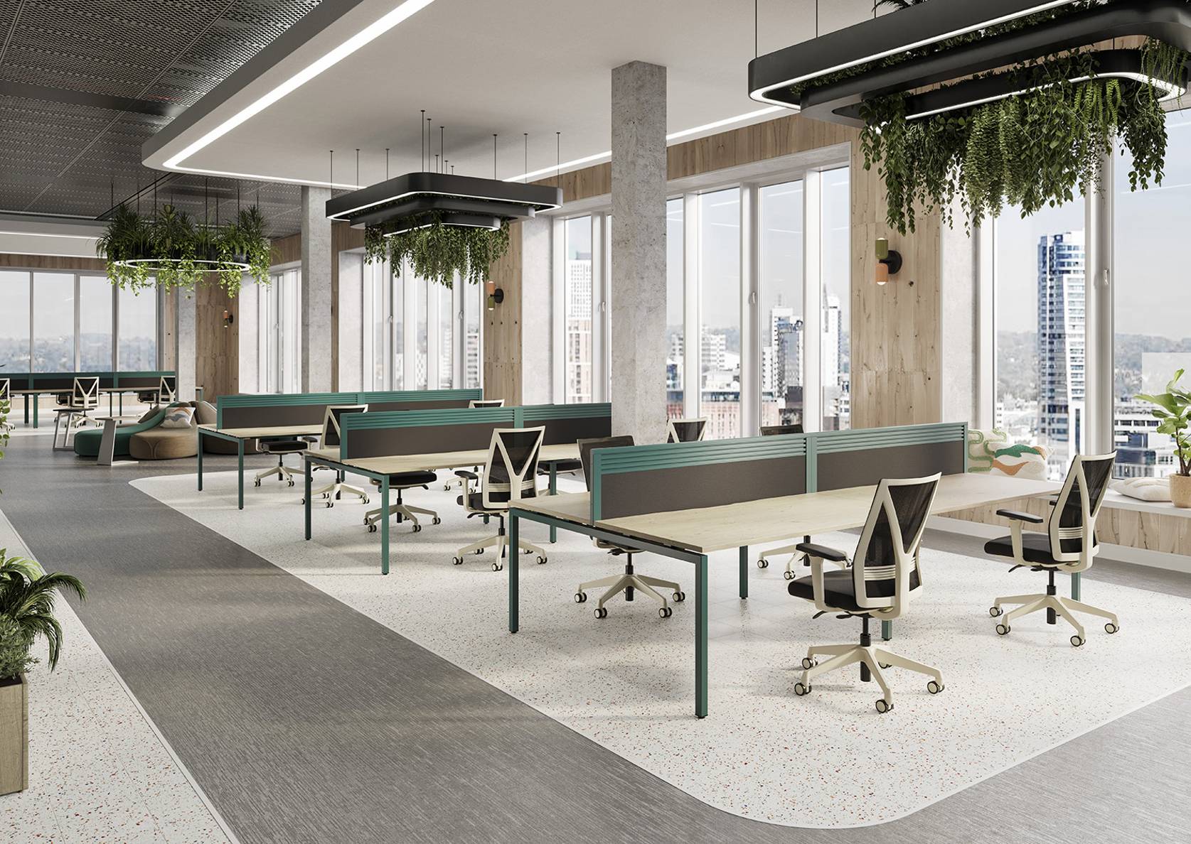Apex Bench Desk Office Furniture