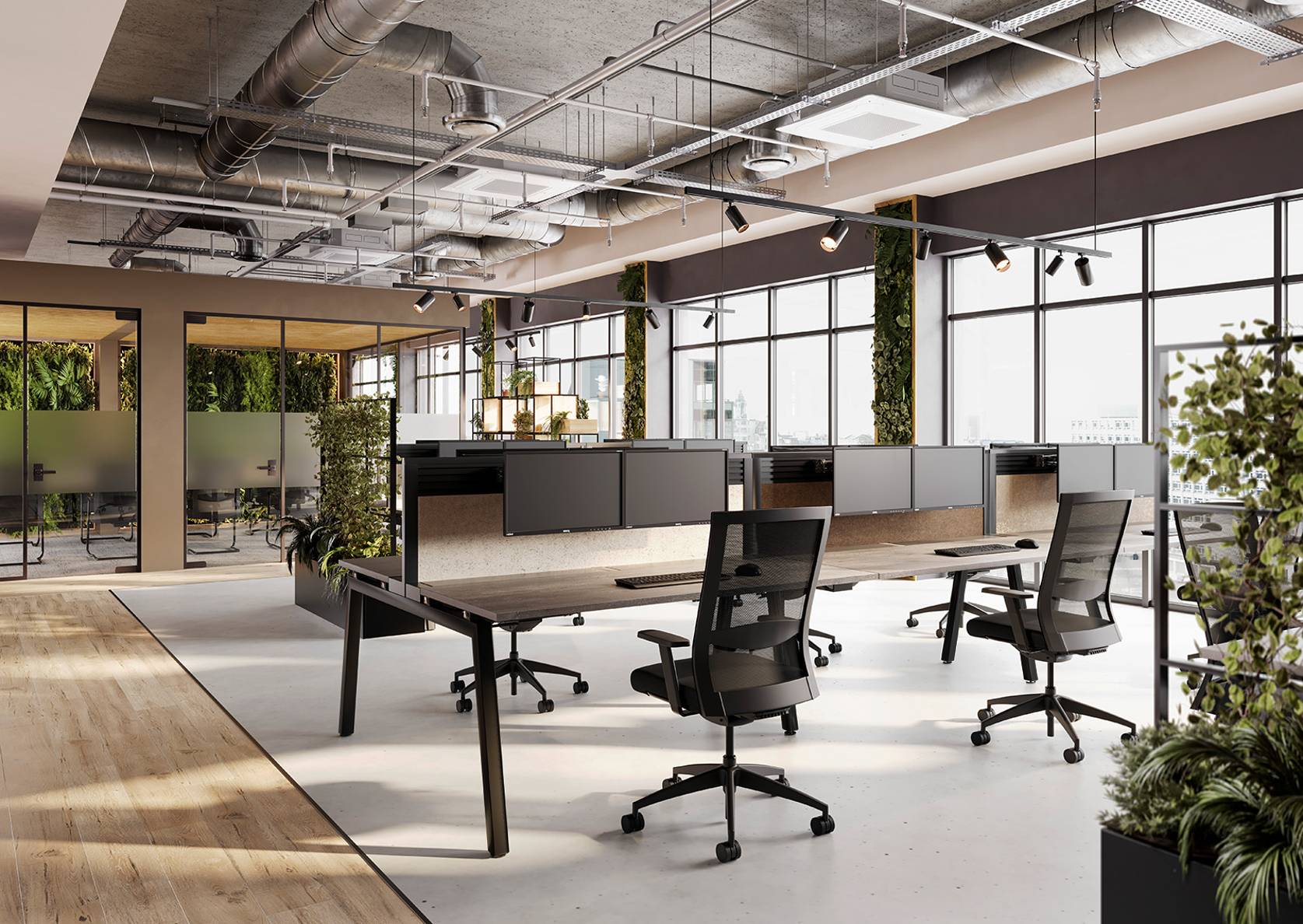 Evolution Bench Desk Office Furniture