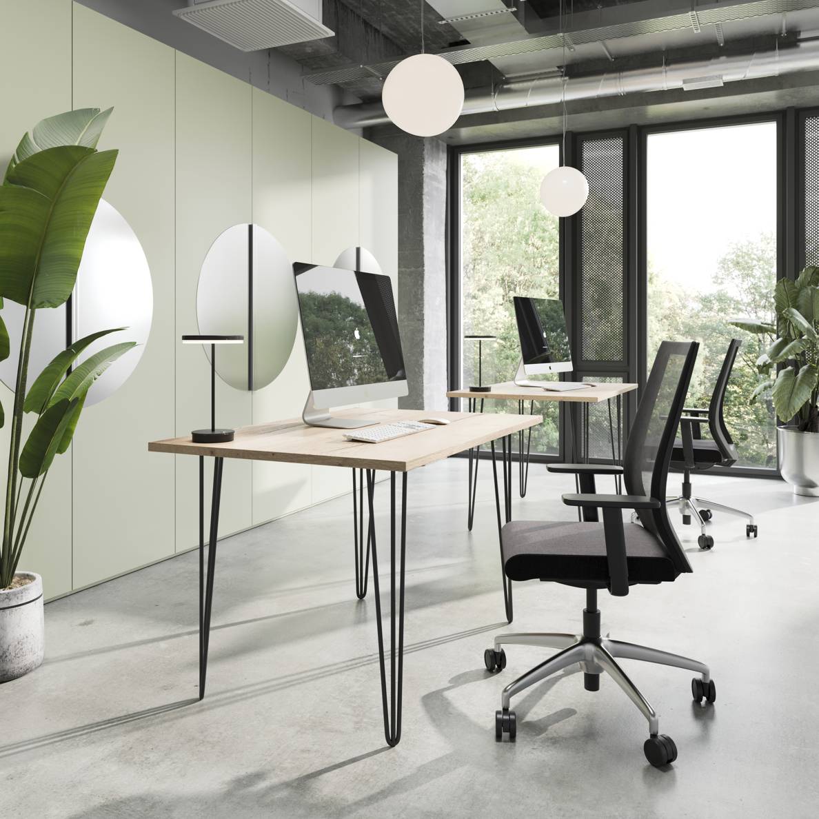Hairpin Desk Office Furniture
